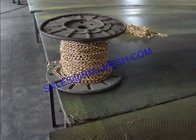 Metal coil drapery chain