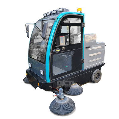 China OR-E800FB  driveway sweeper for sale road sweeper for powder  ride on vacuum sweeper supplier