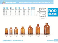Amber glass bottle for injection antibiotics,8ml-100ml