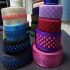 Hot sale high quality custom non-slip silicone printed elastic ribbon