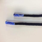 China Merchandising cheap Black elastic cord with tips/barb on each end