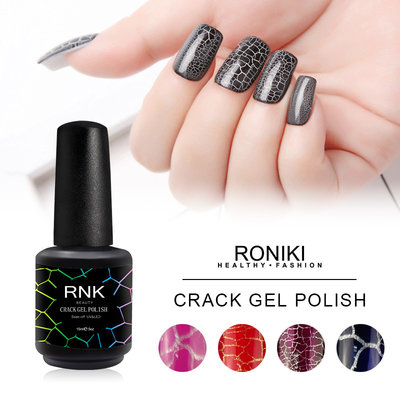 China RONIKI Crackle Gel,Crack Gel,Nail Art Gel，gel polish，nail art，gel product supplier