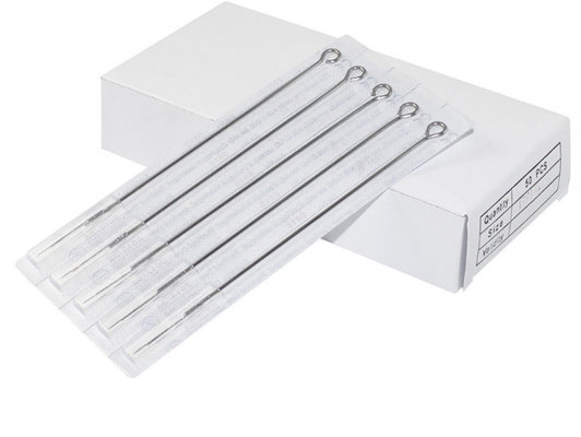 China Sterile and Disposable 0.3mm and 0.35mm Tattoo Needles Of Round Liner RL 1201RL 1001RL supplier