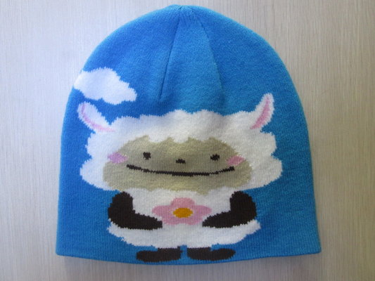 China Acrylic Hat for Children--Classic Style with Lovely Pattern--Outside and Winter--Jacquard Hat supplier