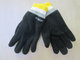 Winter gloves for Men and Woven Robbin Cuff--Fleece Glove--Polyester glove-Embroider Logo supplier