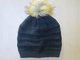 Acrylic Hat for Ladies and Girls--Jacquard Hat--Faux Fur Hat--Outside and Winter--Double Layer supplier