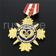 China Personalized custom charity organization honorary medal, charity group personality badge supplier