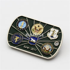 China Personalized dog brand double-sided coin custom, dog commemorative coin custom, double-sided paint coins supplier