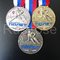 Customized individual metal medals, custom-made honour medals for martial arts competitions, gold silver bronze medal supplier