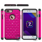 Deluxe Triple Layer 2 in 1 Case, Hybrid High Impact Silicone Armor Protective Case Covers