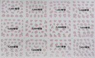 Nail Art Stickers,Nail Art Decals, Water Slide Nail Stickers, TJ01-12 pink
