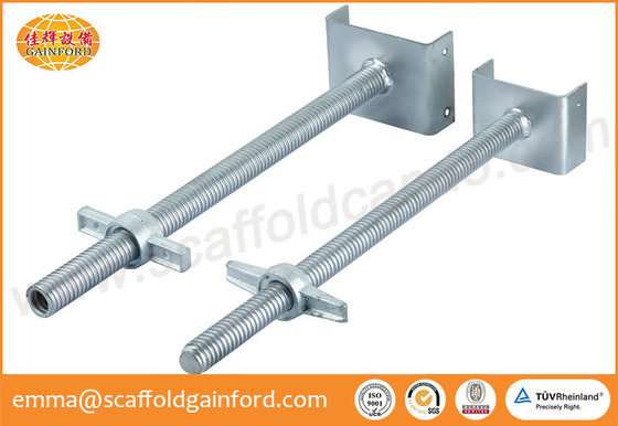 Scaffolding adjustable painted galvanized U head screw jack with 700mm for measure the horizontal level
