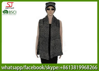 446g 100*100cm 100%Acrylic Knitting Mixed Yarn Waistcoat Hot sale keep warm fashion match clothes factory