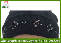 Chinese manufactuer beanie circular needles beanie winter knitting hat pattern 70g 20*22cm 100%Acrylic keep warm