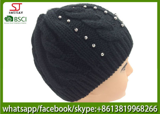 Chinese manufactuer beanie patch knitting hat  cap  patterns 69g 20*20cm 100%Acrylic keep warm