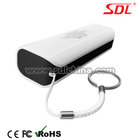 2600mAh Mobile Power Bank Power Supply External Battery Pack USB Charger E99