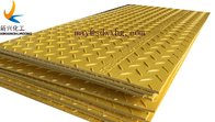 multicolor  high quality  floor 4*8  plastic trackway ground protection mats
