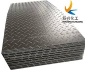 4*8ftexcavator construction black trackway reuable polyethylene light duty ground protection mats