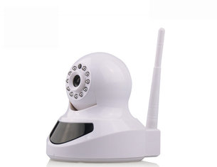 China Indoor Pan Tilt 720P P2P Wireless IP Camera with Memory recording supplier