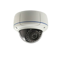 China Security Low illumination 2.8-12mm Varifocal Lens 720P HD Dome Vandalproof IP Camera 1.0MP supplier
