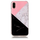 2017 Custom IMD Glitter MarbleTPU Mobile  Back phone Case for iphone X