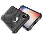 fashionable design net mesh heat dissipation back cover shockproof tpu phone case for iphone x