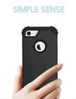 Wholesale 3 in 1 Shockproof PC Silicone TPU Robot Armor Mobile Phone Case For iPhone 8 Plus Back Cover
