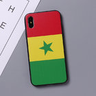 2018 football world cup national flag uv printing silicone tpu soft custom phone case for iphone x