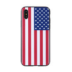 Top selling UK Germany USA Brazil Spain international flags pattern custom logo cell phone case for iphone 8