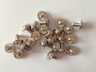 China M3-6 phillips pan head fixed serrated washer head special machine screws supplier
