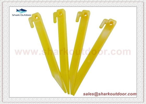 China Plastic Tent Peg stakes 18cm supplier