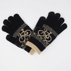 2017 New Fashion Elite High Quality Custom Bicycle Patterns Touch Gloves For outdoor