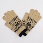 2017 YIWU New Style owl pattern Warm Convertible Knitted Gloves