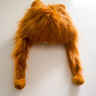 Unique design  best price Unisex cute Fur fleece Animal Hood Warm Hat Scarf Ears Hat Sets animal hat for kids