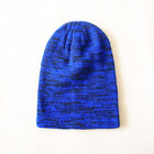 Yiwu cheap Fashion cool  Acrylic  knitted  nitrile Stylish pure color war beanie hat for kids adults