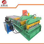 Circular Arch Glazed Tile Roll Forming Machine , High Speed Roof Forming Machine