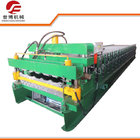 Double Deck Glazed Tile And IBR Sheet Building Material Metal Roofing Roll Forming Machine 1100-1072