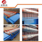 Blue Color Coated Steel Sheet Metal Forming Equipment For Roofing Production
