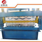 380 V Glazed Tile Roll Forming Machine , Trapezoidal Sheet Roll Forming Machine 