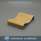 Wood Grain Aluminum Profile to Make Kitchen Furniture, Shoes Cabinet, Wardrobe
