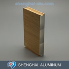 Wood Grain Aluminum Profile to Make Kitchen Furniture, Shoes Cabinet, Wardrobe