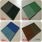 Good price 4mm 5mm 5.5mm 6mm color dark blue green grey bronze tinted float glass factory