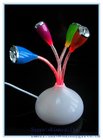 2014 newest promo gifts usb hub in vase shape with changing led light