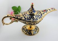 Shinny Gifts Fashion Home Design Golden Aladdin's Magic Lamp