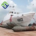 sold to Indonesia ship launching lifting airbag, boat roller air bag, ship docking balloon