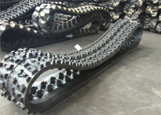 China Excavator Rubber Crawler (W230*72*46)  with black for industrial use supplier