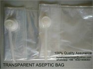 High Quality Transparent Bags for  liquid egg, juice, wine, milk etc