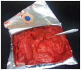 Aseptic bag tomato paste in drum  with 100% fresh tomato and non-GMO 36-38% Brix Cold break