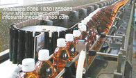 Inverted bottle sterilization machine for sterilizing the bottle mouth and inner wall of bottle gap