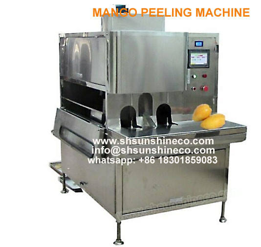 High Efficiency Mango peeling machine, Mango Peeler, Mango Processing Machine, Mango Puree Production